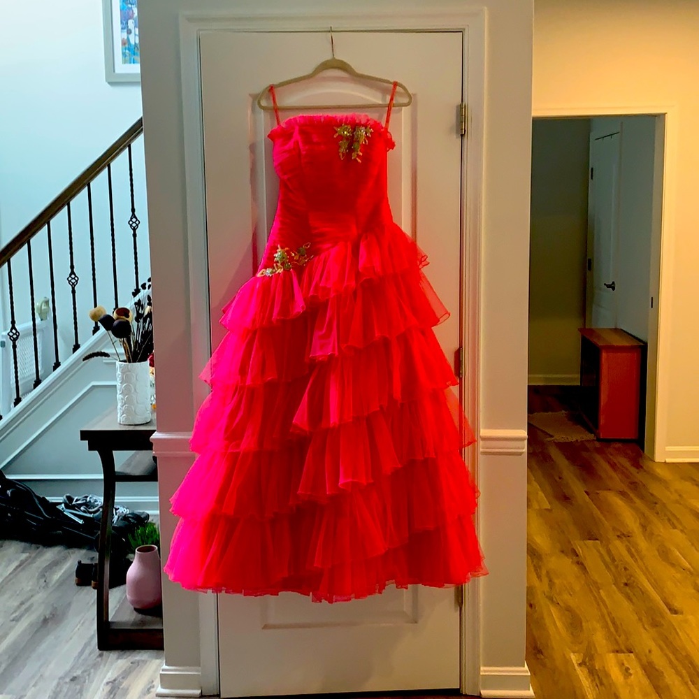Fuschia Ball Gown